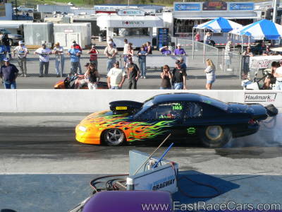 BLACK WITH FLAMES MONTE CARLO BURNOUT